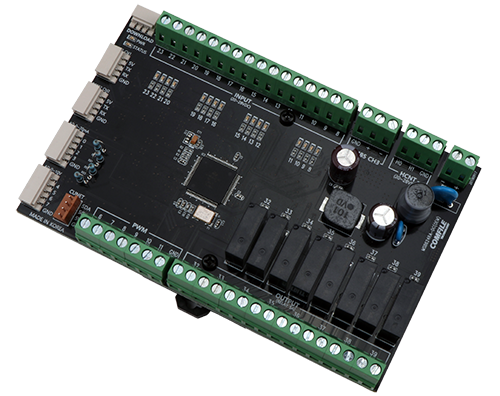  MSB624RA-DC-OEM 전면 패널 및 단자 구성 